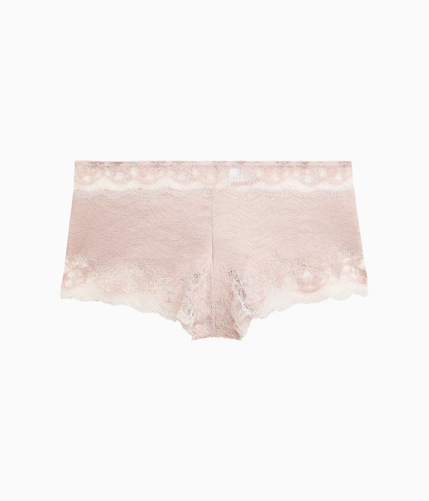 Modern Affair Boyshort: Rose Dust/Angel Wing - Image 5