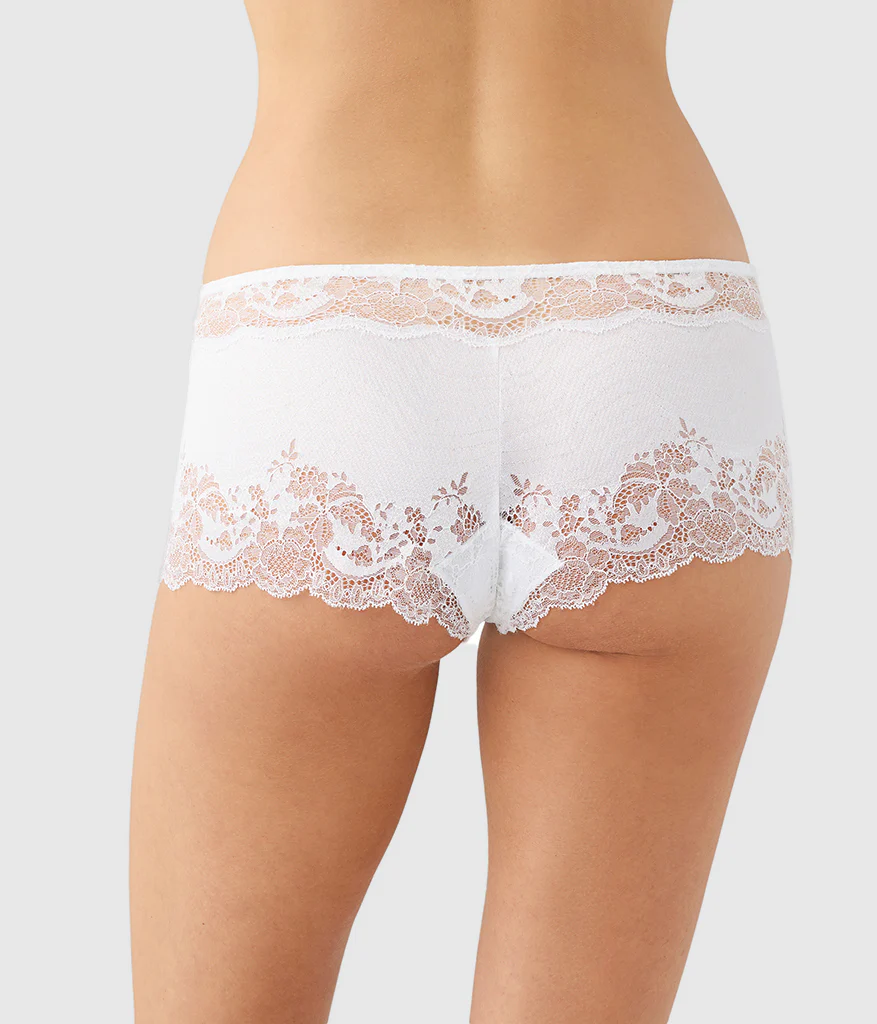 Modern Affair Boyshort: White - Image 3