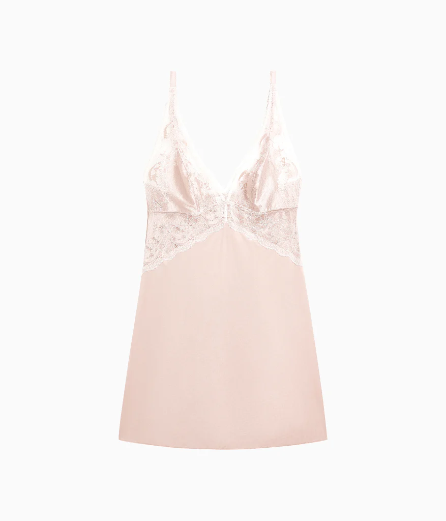 Modern Affair Chemise: Rose Dust/Angel Wing - Image 5