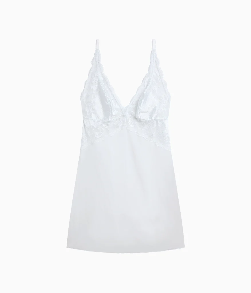 Modern Affair Chemise: White - Image 5