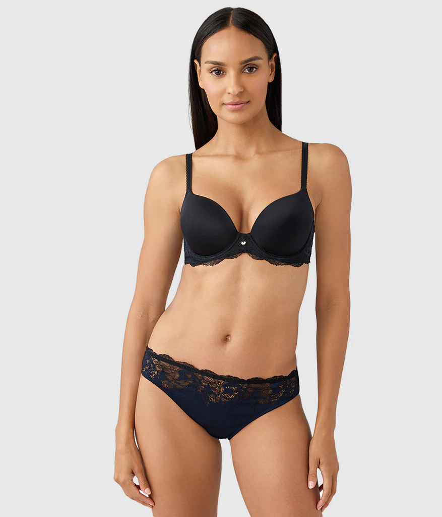 Modern Affair T-Shirt Bra: Night Sky/Black - Image 4