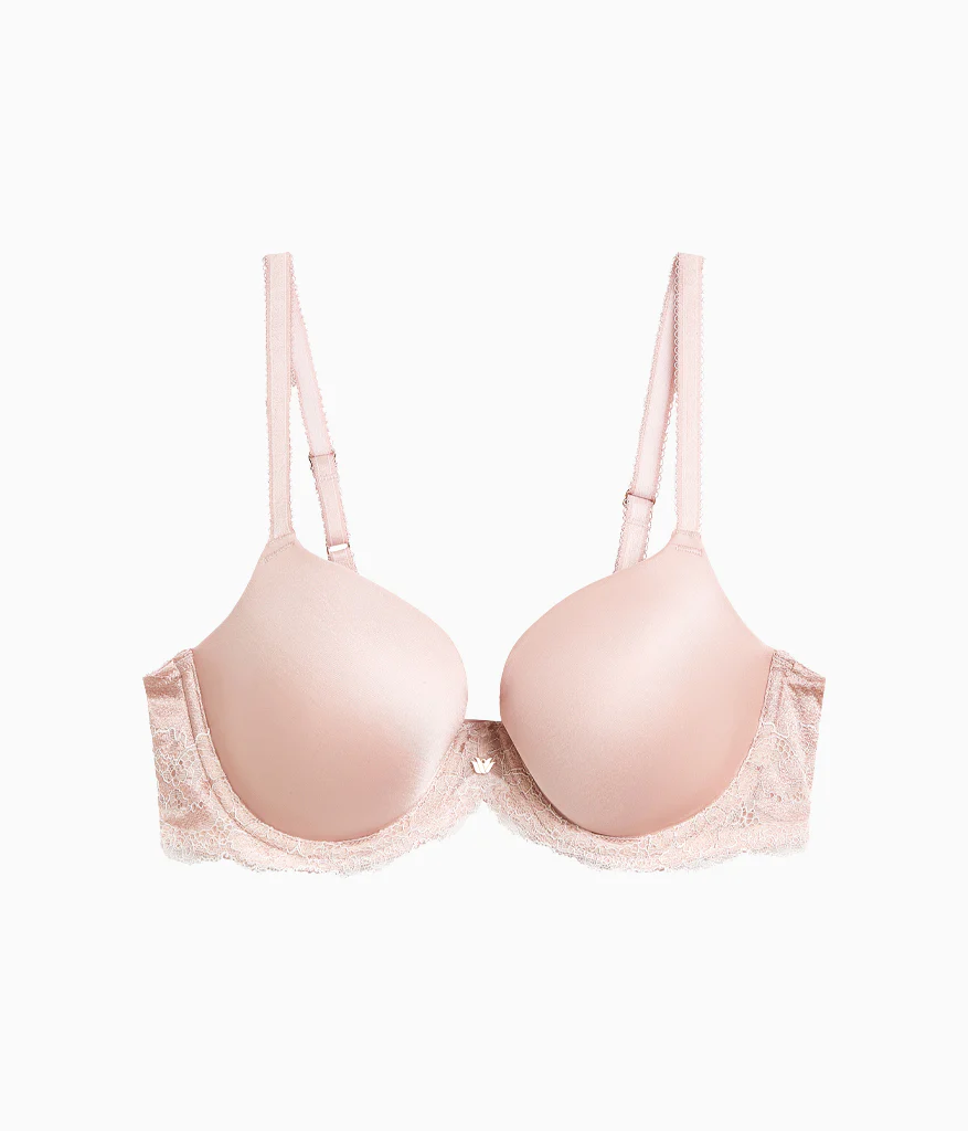Modern Affair T-Shirt Bra: Rose Dust/Angel Wing - Image 6