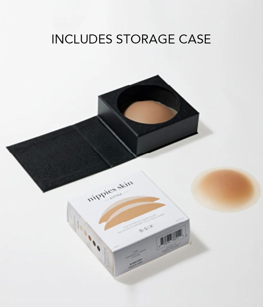 Nippies Adhesive Nipple Covers - Extra Coverage: Espresso - Image 3