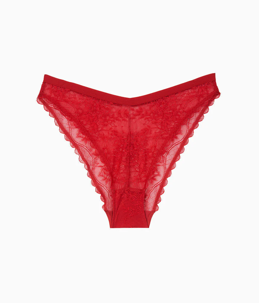 No Strings Attached Cheeky: Crimson Red - Image 4