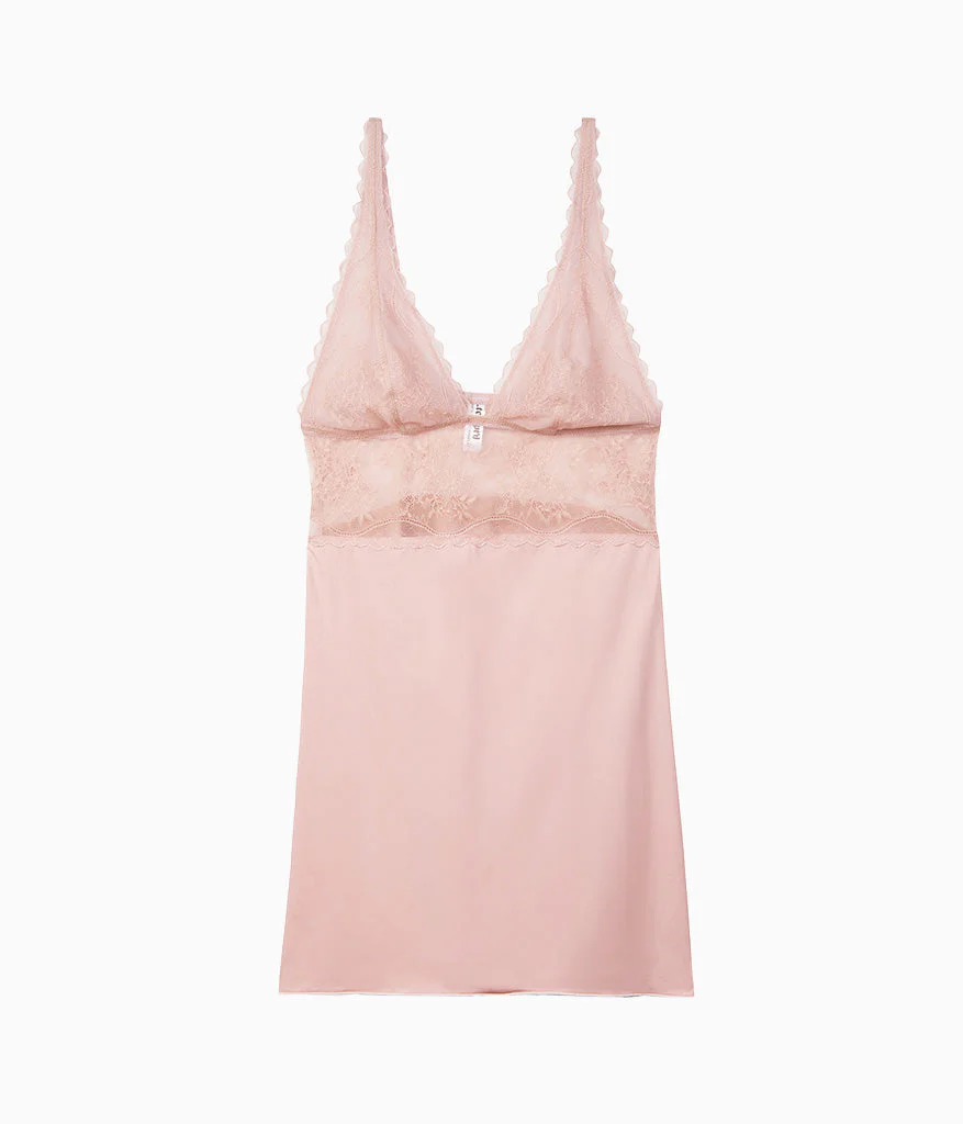 No Strings Attached Chemise: Blush Pink - Image 4