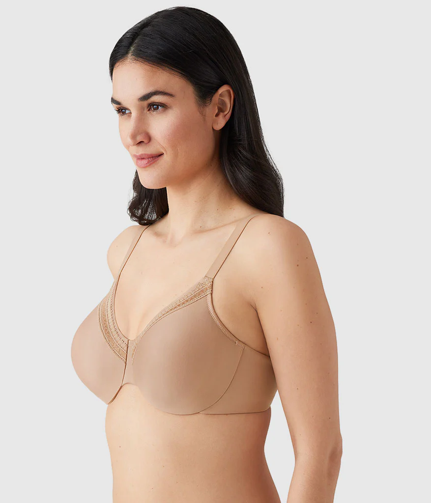 Perfect Primer Full Figure Underwire Bra: Roebuck - Image 3