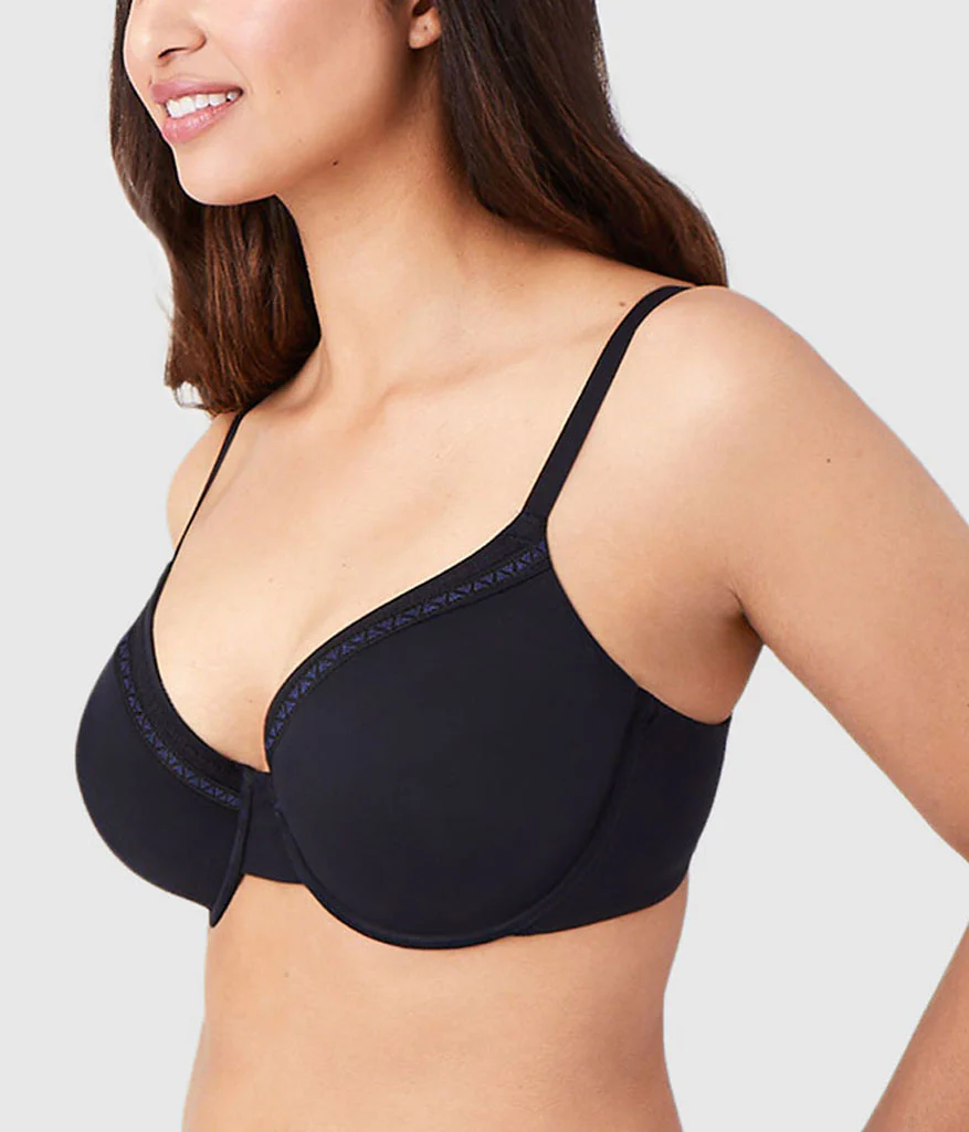 Perfect Primer Underwire T-Shirt Bra: Black - Image 3