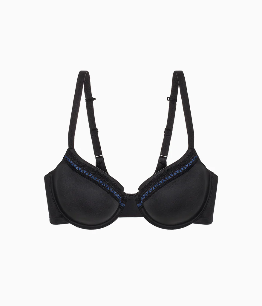 Perfect Primer Underwire T-Shirt Bra: Black - Image 6