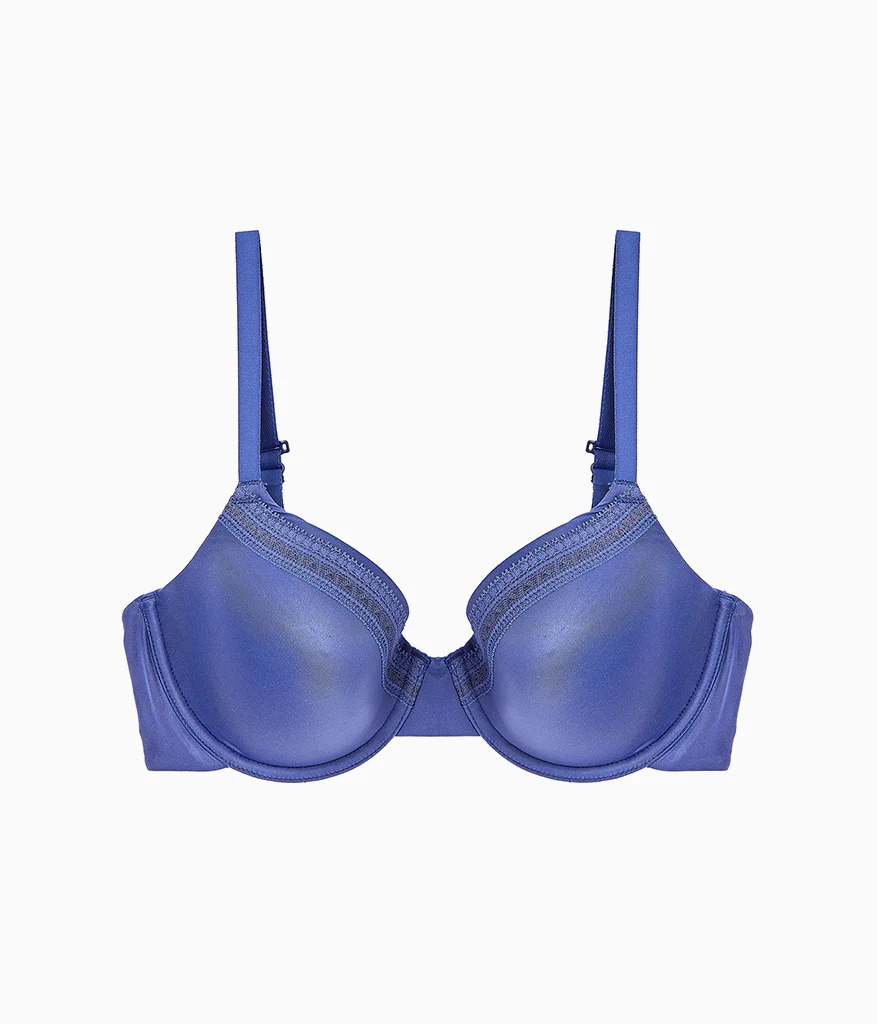 Perfect Primer Underwire T-Shirt Bra: Skipper Blue - Image 4