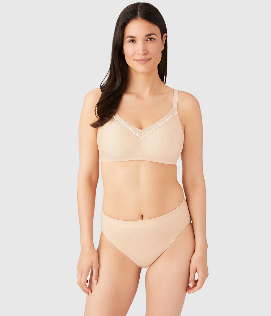 Perfect Primer Wire Free Bra: Sand - Image 4