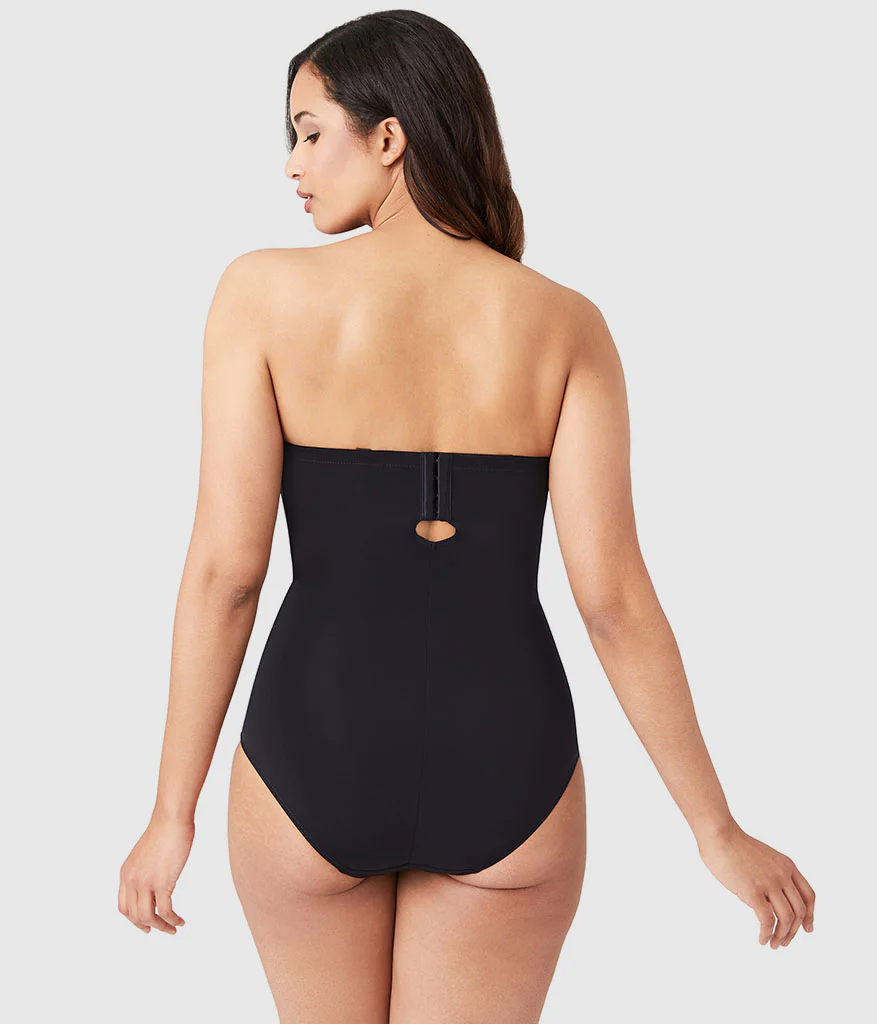 Red Carpet™ Strapless Shaping Body Briefer: Black - Image 3