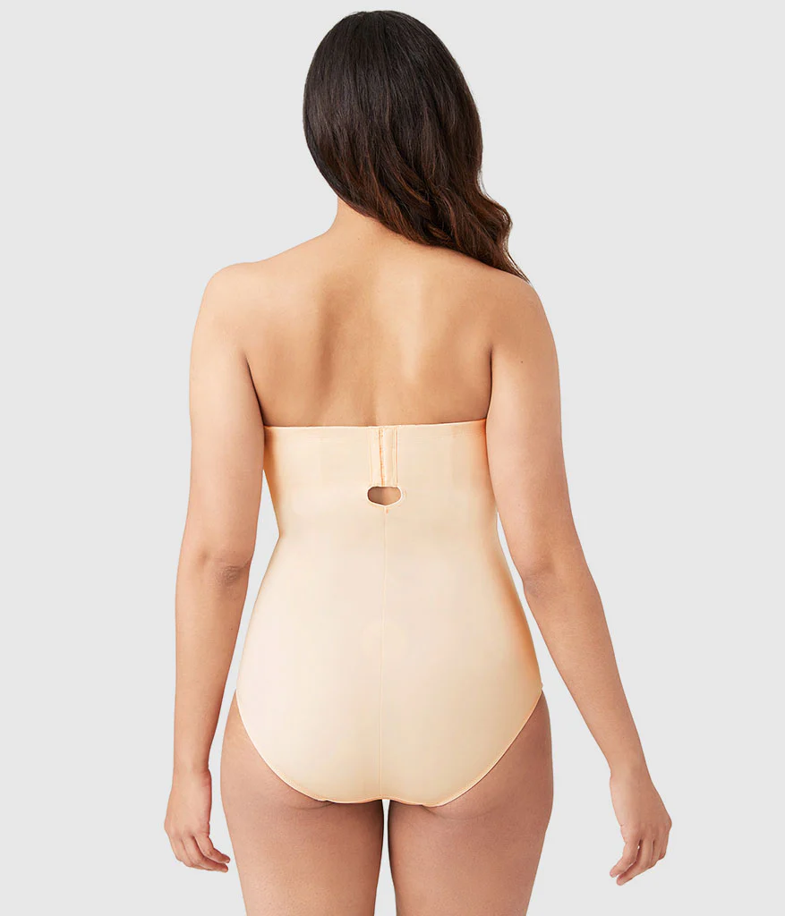 Red Carpet™ Strapless Shaping Body Briefer: Sand - Image 3