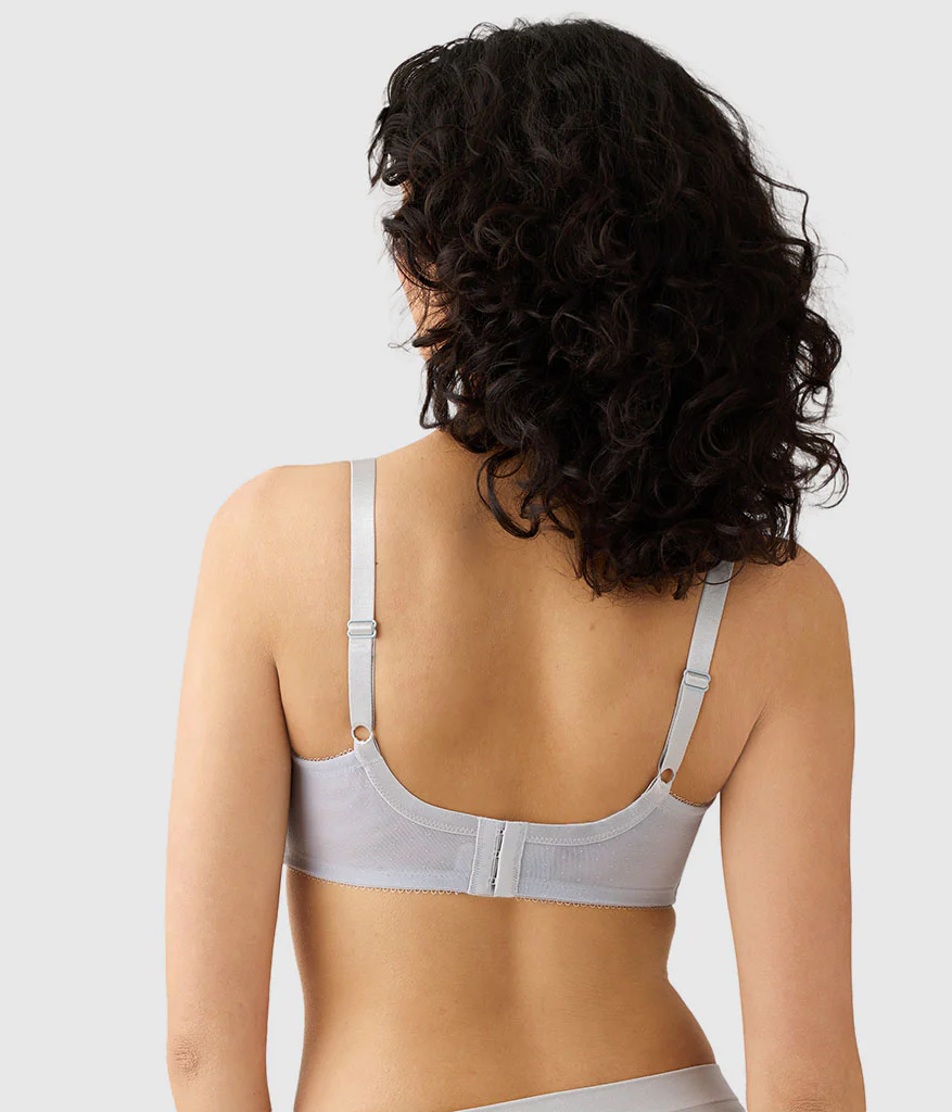 Retro Chic Full Figure Underwire Bra: Micro Chip - Image 3