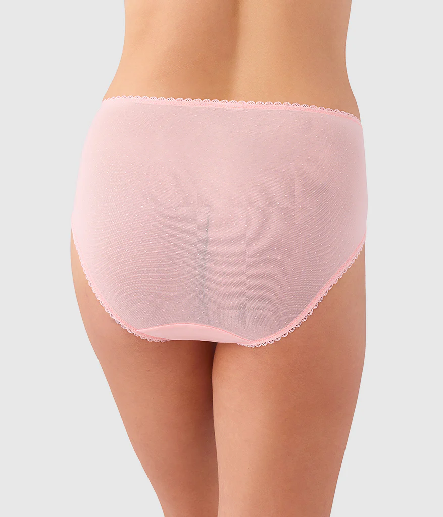 Retro Chic Hi-Cut: Apricot Blush - Image 3