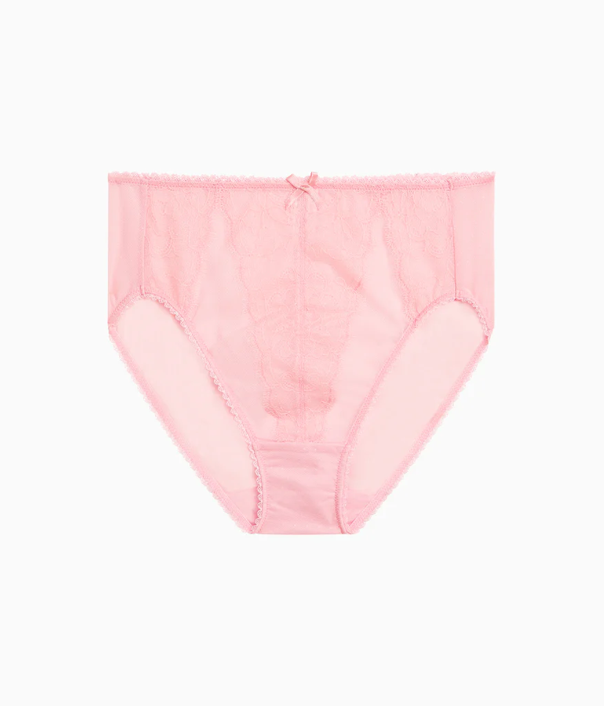 Retro Chic Hi-Cut: Apricot Blush - Image 4