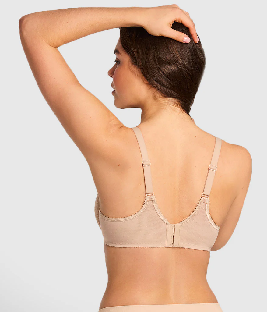 Retro Chic Underwire T-Shirt Bra: Toast - Image 3