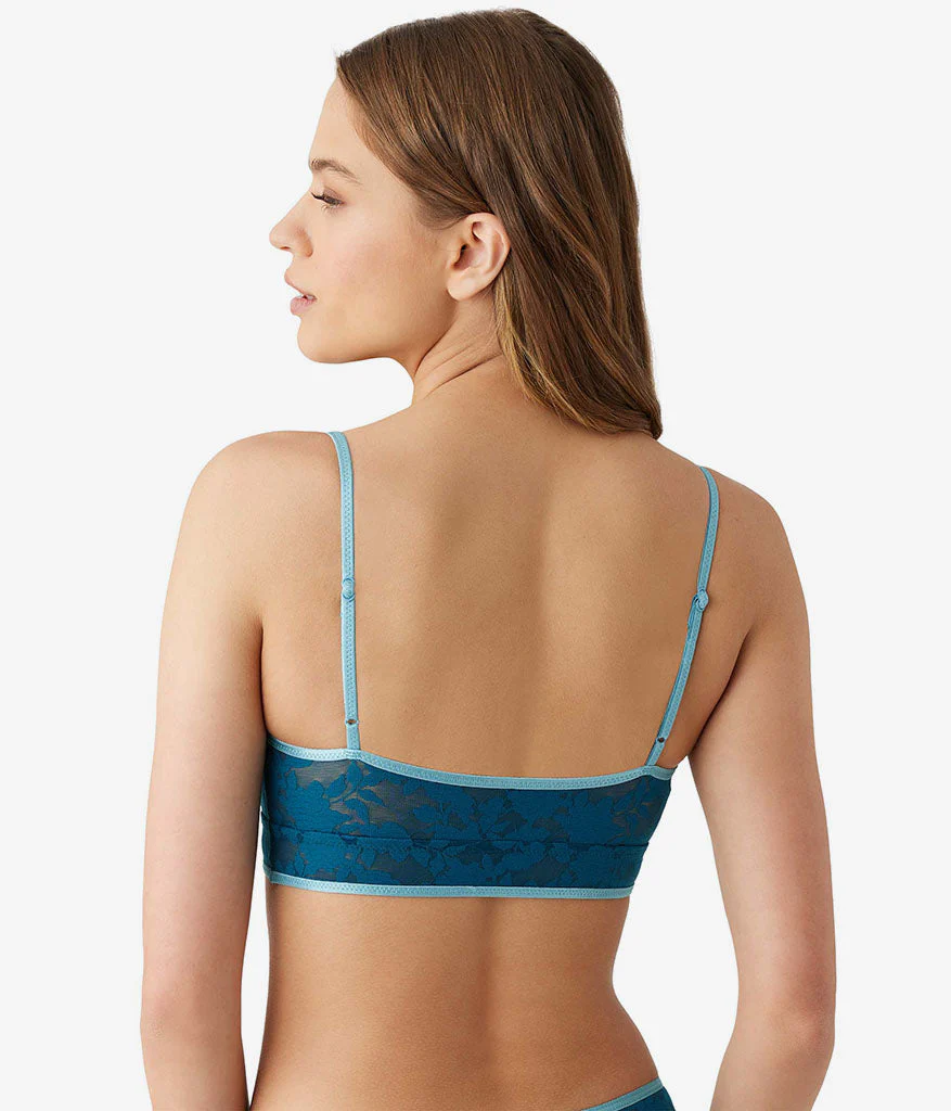 Shadow Scene Bralette: Blue Coral - Image 3