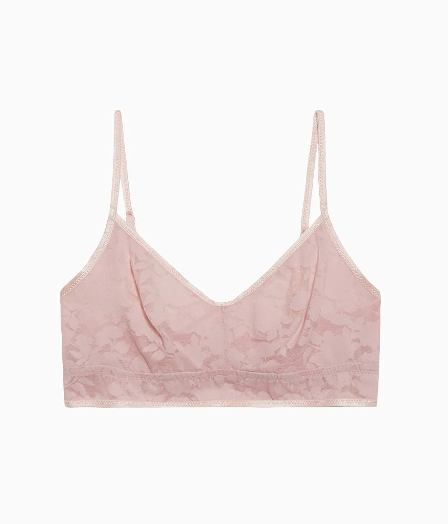 Shadow Scene Bralette: Blush Pink - Image 5