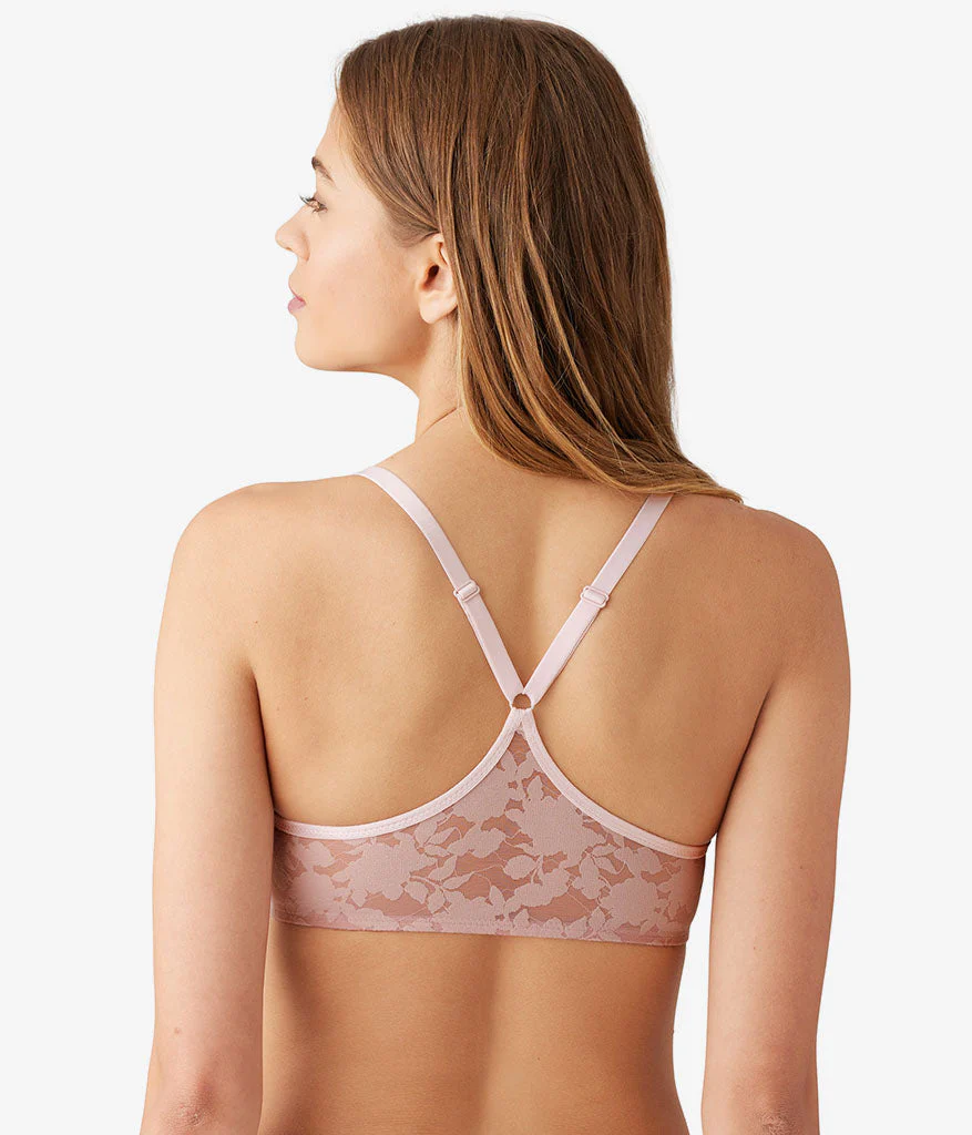 Shadow Scene Front Close Push Up Bra: Blush Pink - Image 3