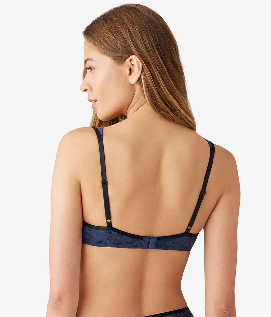 Shadow Scene Underwire Bra: Mood Indigo - Image 3