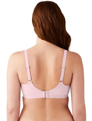 Shape Revelation® Shallow Top Underwire T-Shirt Bra: Black - Image 4