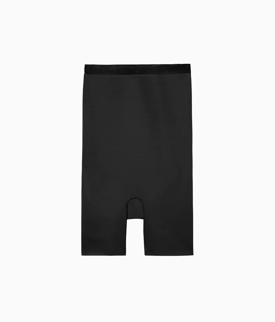 Shape Revelation® Straight Hi-Waist Thigh Shaper: Black - Image 5