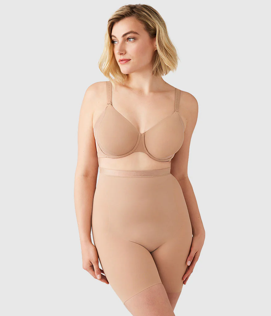 Shape Revelation® Uneven Underwire Bra: Praline - Image 4