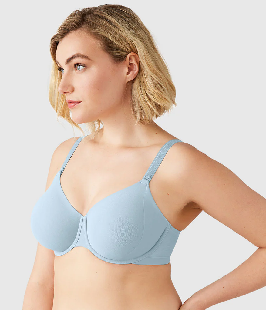 Shape Revelation® Uneven Underwire Bra: Winter Sky - Image 3