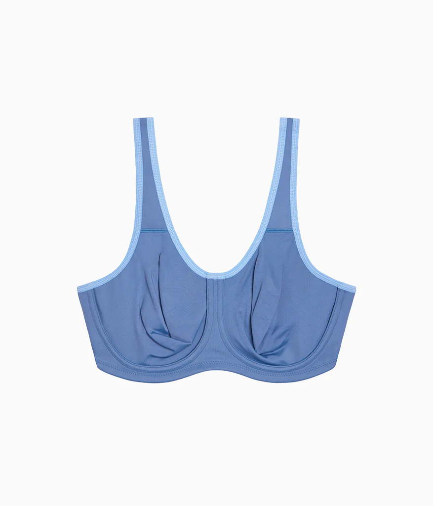Simone Sport Underwire Bra: Blue Horizon - Image 6