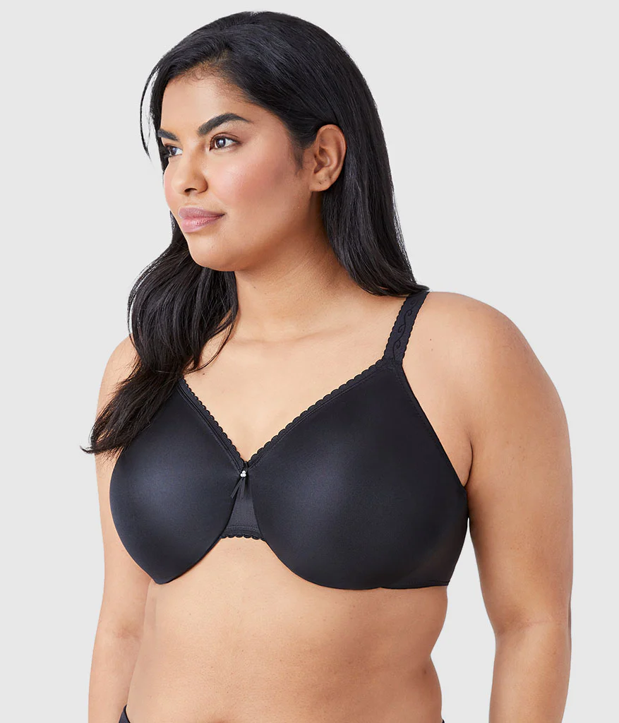 Simple Shaping Minimizer Bra: Black - Image 3