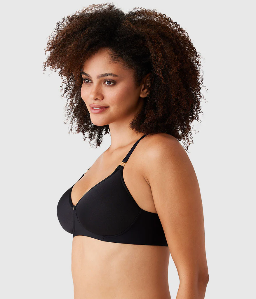 Simply Done Wire Free T-Shirt Bra: Black - Image 2