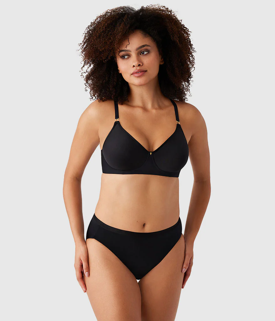 Simply Done Wire Free T-Shirt Bra: Black - Image 5