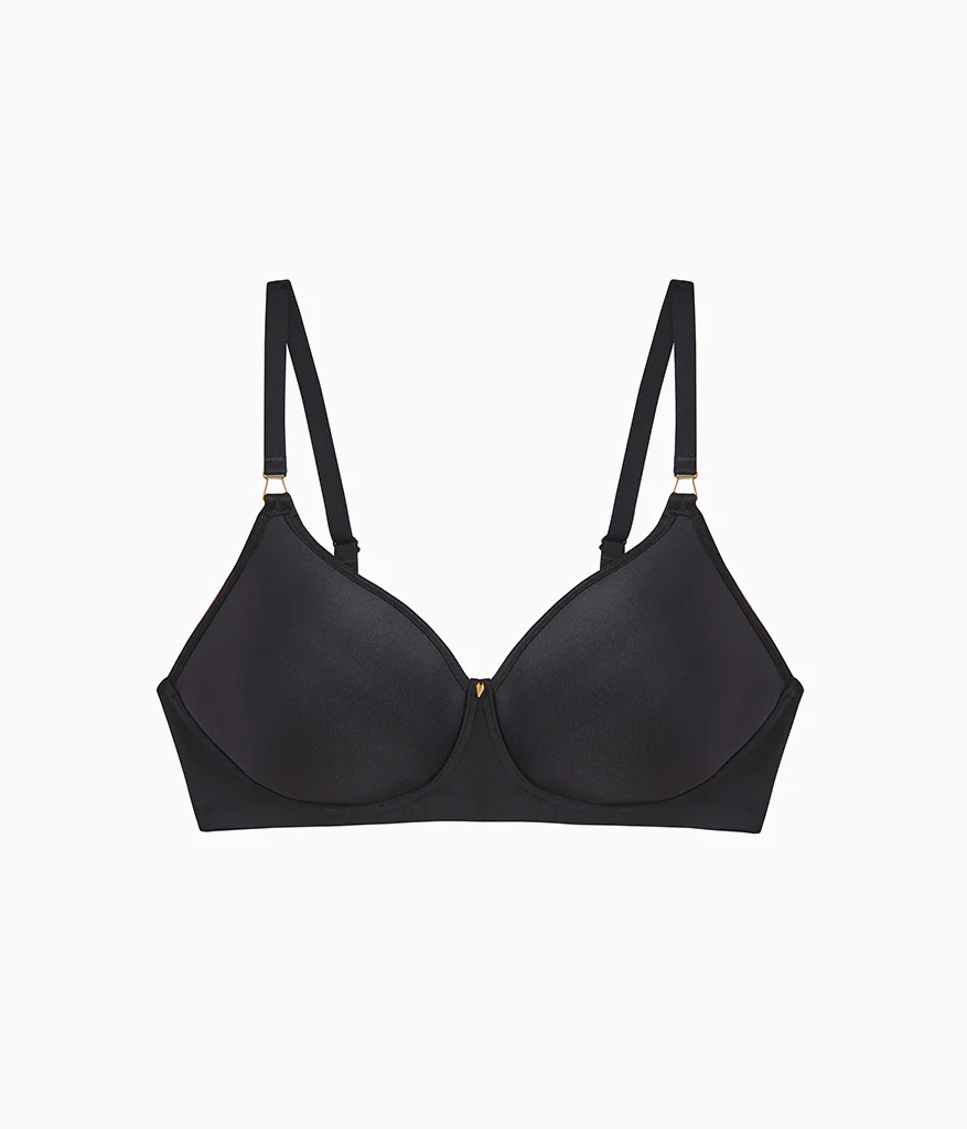 Simply Done Wire Free T-Shirt Bra: Black - Image 7