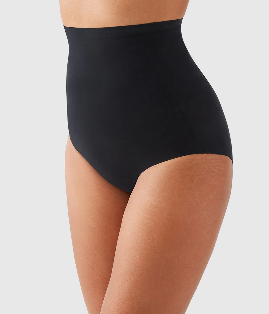 Skinsense Shaping Hi-Waist Brief: Black - Image 2