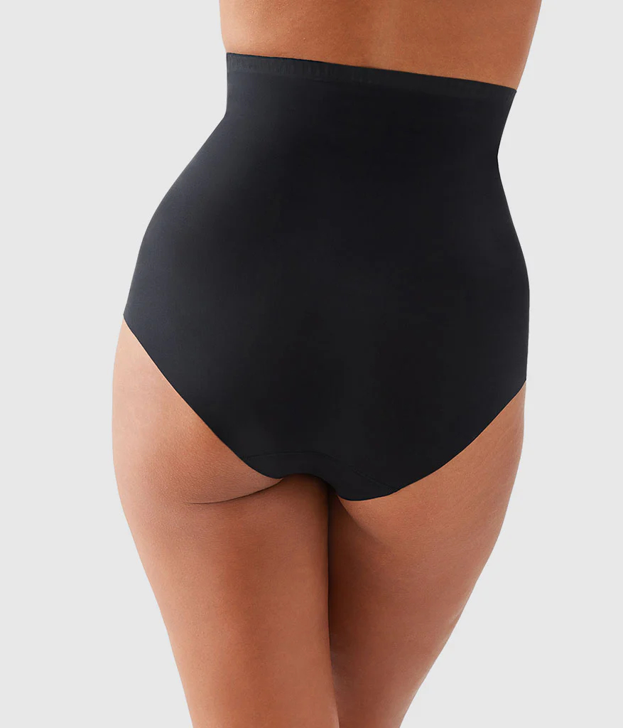 Skinsense Shaping Hi-Waist Brief: Black - Image 3