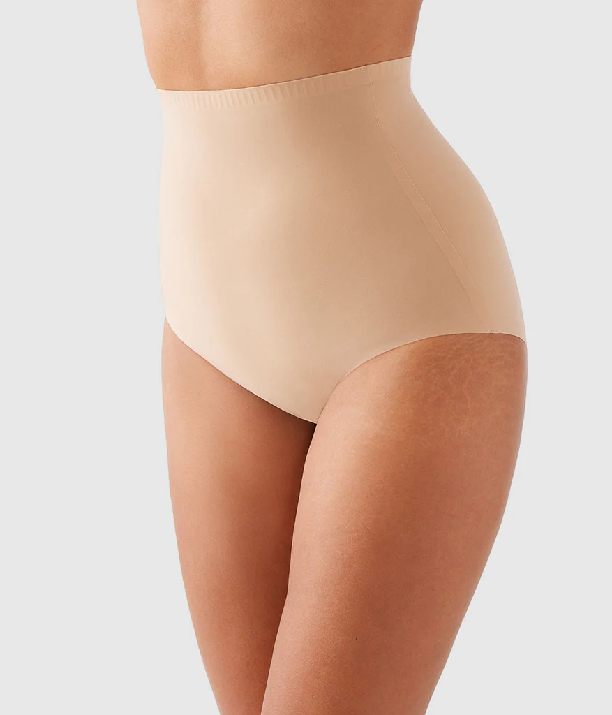 Skinsense Shaping Hi-Waist Brief: Praline - Image 2