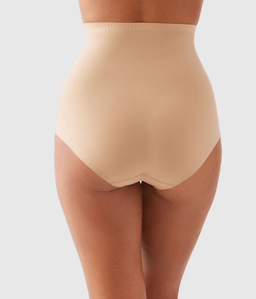 Skinsense Shaping Hi-Waist Brief: Praline - Image 3