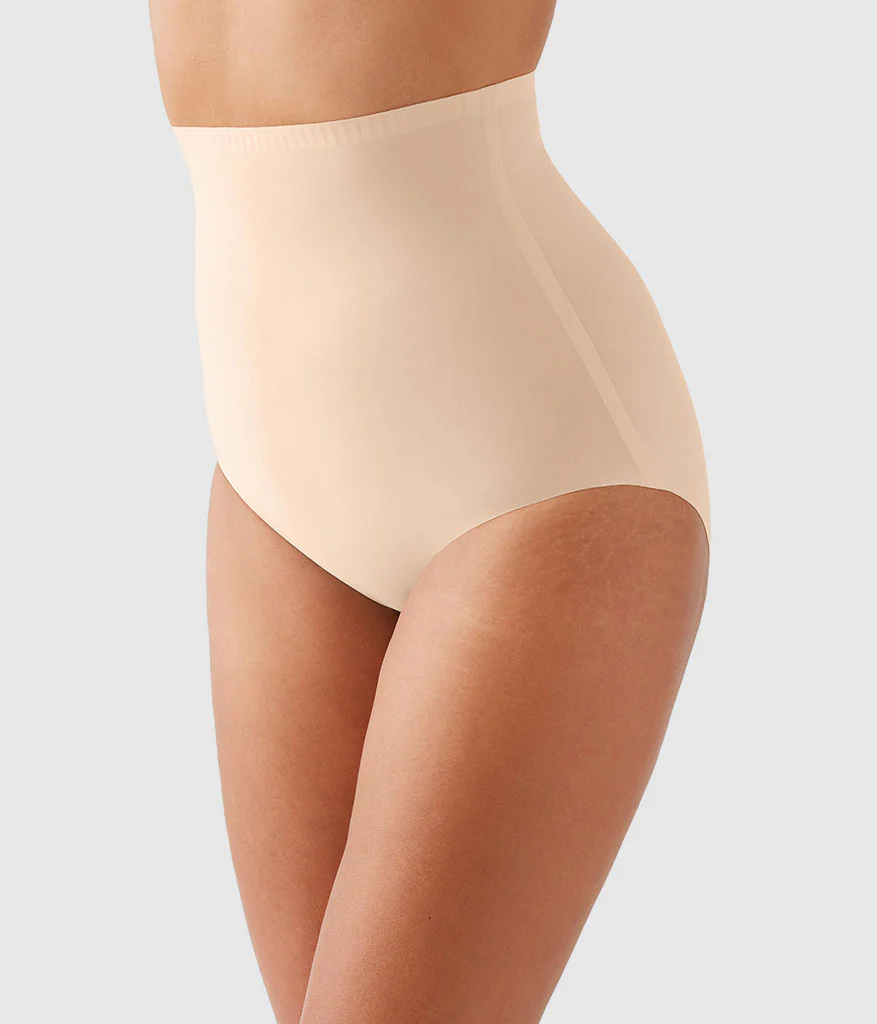 Skinsense Shaping Hi-Waist Brief: Sand - Image 2