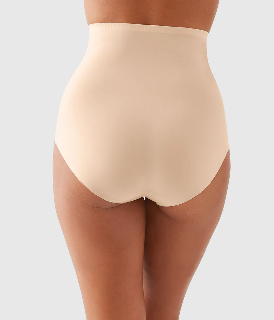 Skinsense Shaping Hi-Waist Brief: Sand - Image 3