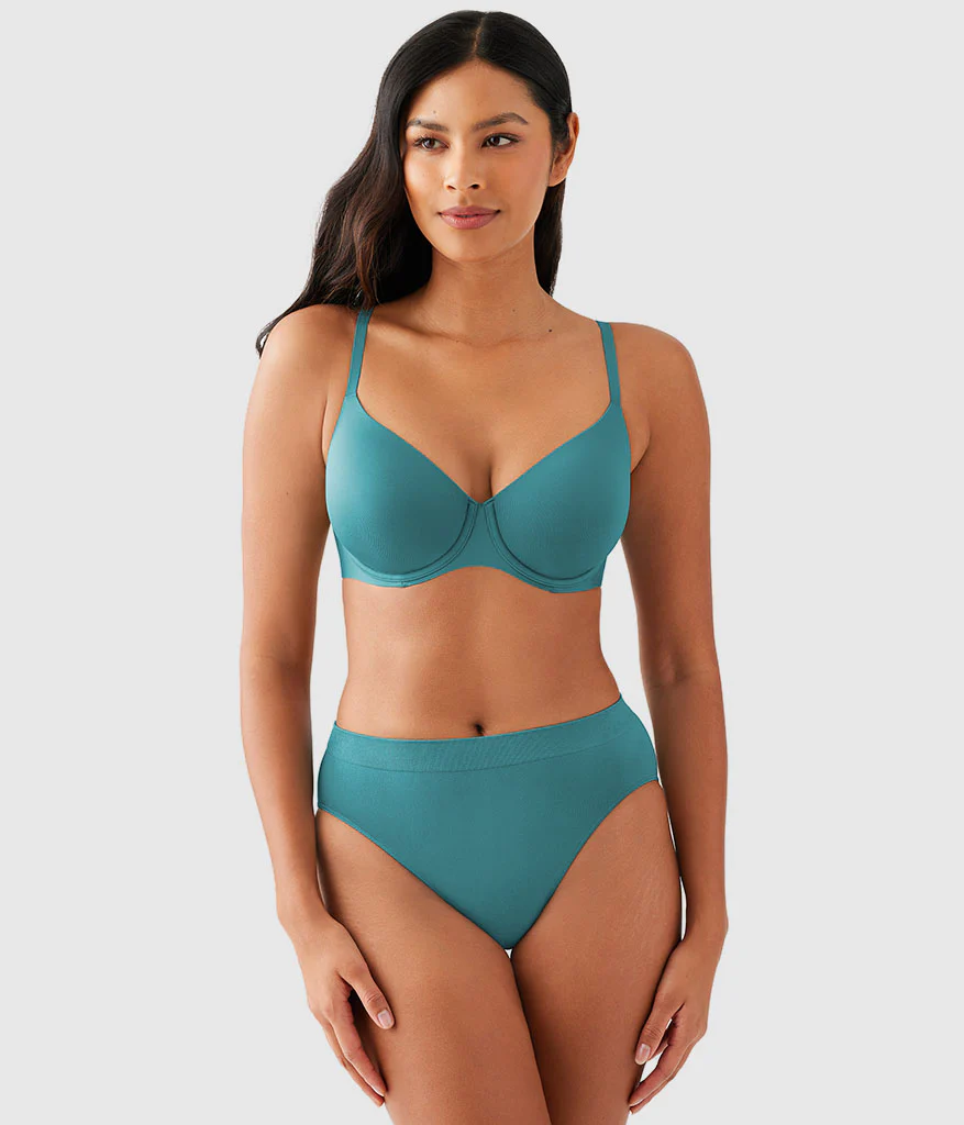 Sleek Standard Underwire Bra: Brittany Blue - Image 4
