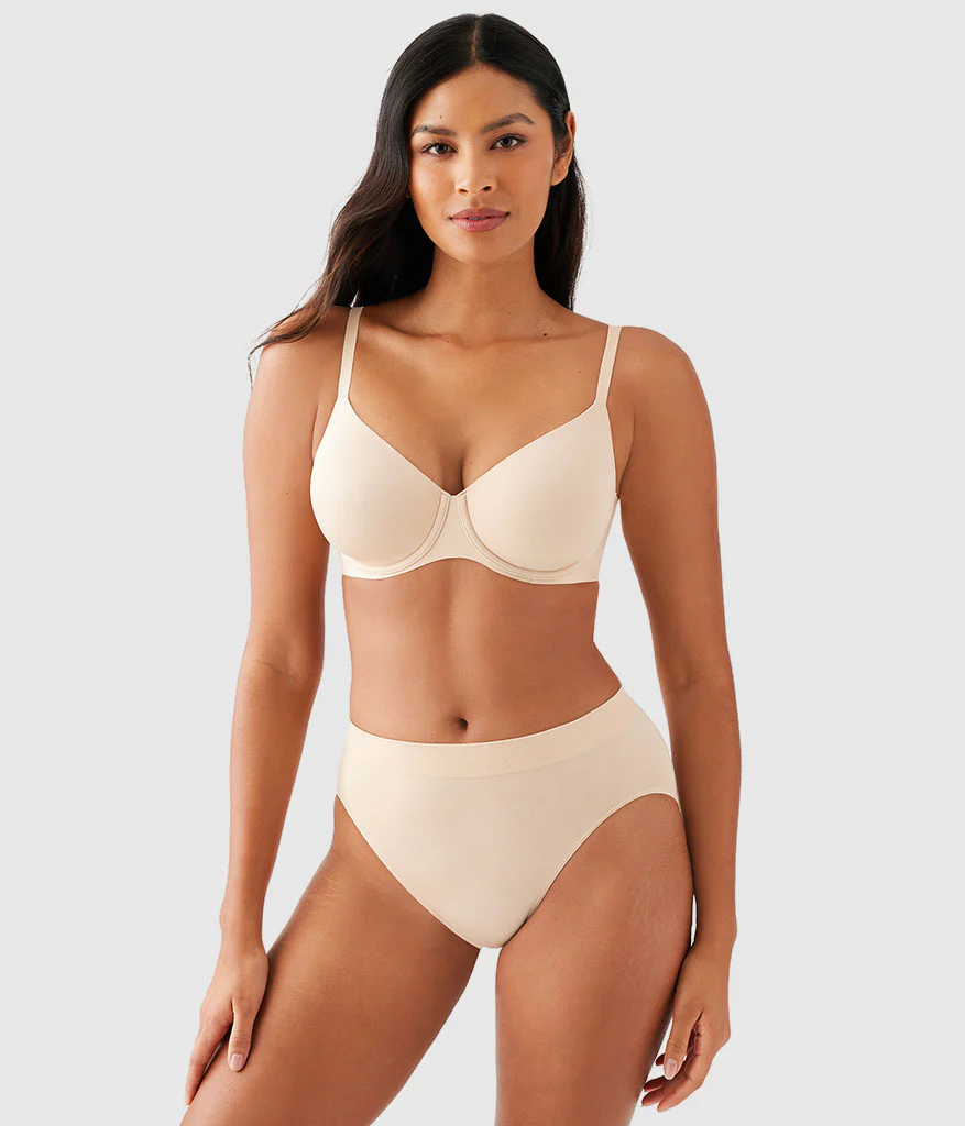 Sleek Standard Underwire Bra: Sand - Image 4