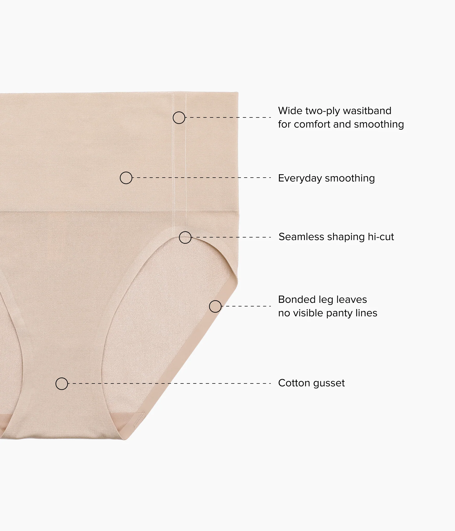 Smooth Series™ Shaping Hi-Cut: Roebuck - Image 4