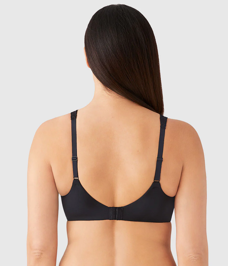 Softly Styled Wire Free T-Shirt Bra: Black - Image 3