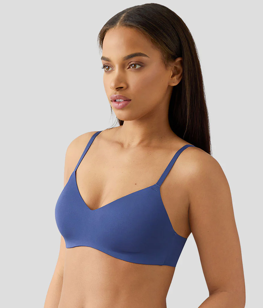 Spotlight Wire Free T-Shirt Bra: Crown Blue - Image 2