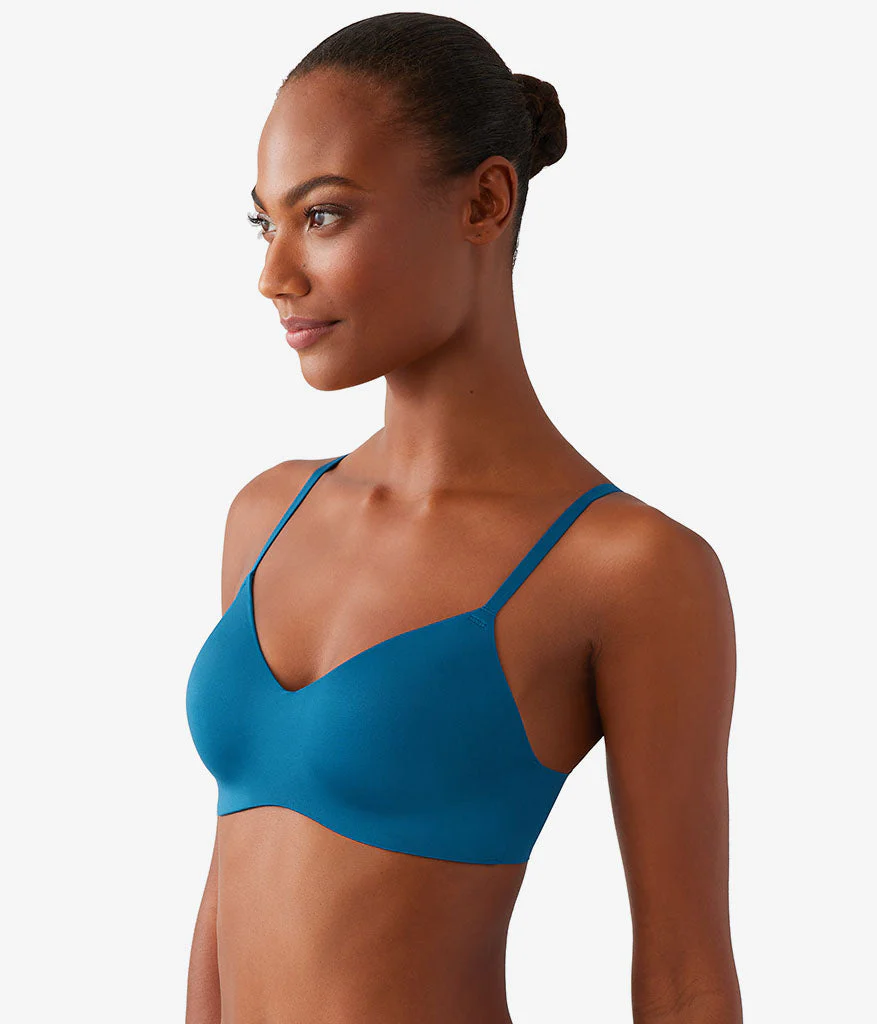 Spotlight Wire Free T-Shirt Bra: Moroccan Blue - Image 2