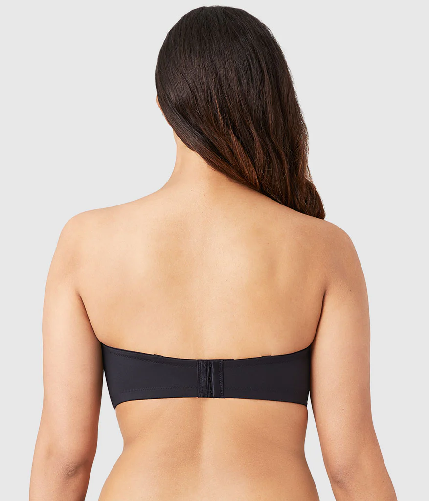 Staying Power Wire Free Strapless Bra: Black - Image 2