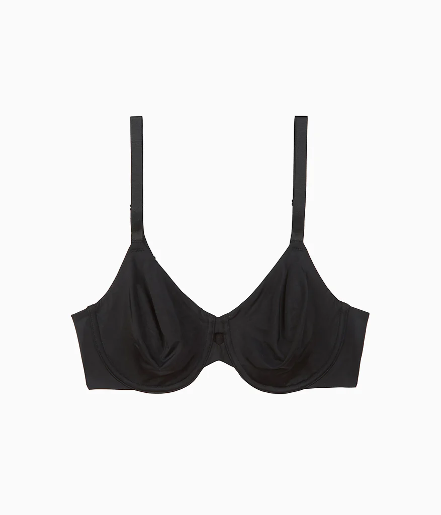 Superbly Smooth Underwire Bra: Black - Image 4