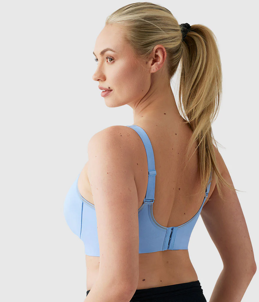 Sydney Sport Underwire Bra: Bel Air Blue - Image 3