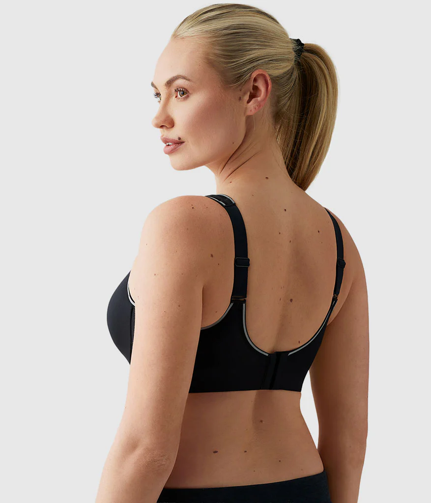Sydney Sport Underwire Bra: Black - Image 2