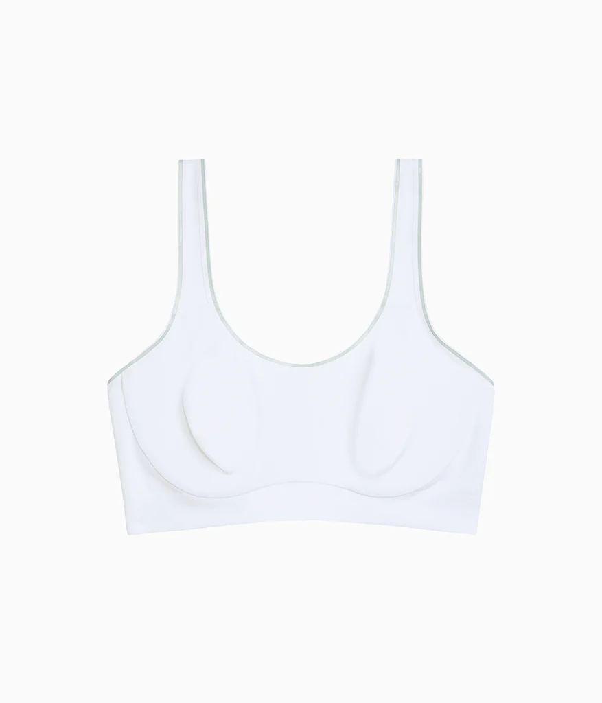 Sydney Sport Underwire Bra: White - Image 4